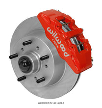 Cargar imagen en el visor de la galería, Wilwood Dynapro 6 Front Kit 11.75 Rotor Red 68-72 Ford F100