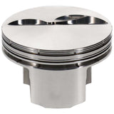 JE Pistons Chevrolet Small Block Stock Car 4.060in Bore 1.250 CD Flat Top -3.8cc - Set of 8