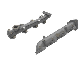 aFe BladeRunner Ported Ductile Iron Exhaust Manifold Ford Diesel Trucks 11-14 V8-6.7L (td)