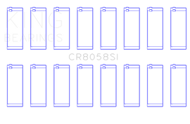 King Engine Bearings Ford 6.2L V8 (Size +.50) Connecting Rod Bearing Set (Set of 8)