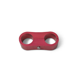 Russell Hose Separator For -6 Braided Red Anodize (2 Pack)