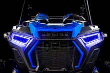 Cargar imagen en el visor de la galería, Oracle 1421 Polaris RZR 900/1000 Turbo Dynamic RGB+A Seq Turn Signal Headlight Halo Kit