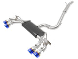 aFe POWER MACH Force-Xp 15-19 Volkswagen Golf R L4-2.0L(T) 304 SS Cat-Back Exhaust System Blue Tips