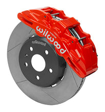 Cargar imagen en el visor de la galería, Wilwood SX6R Front Brake Kit 14in SRP Slotted Red 16-19 Chevy Camaro SS