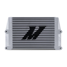 Cargar imagen en el visor de la galería, Mishimoto Heavy-Duty Oil Cooler - 10in. Same-Side Outlets - Silver