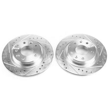 Cargar imagen en el visor de la galería, Power Stop 16-18 Mazda CX-3 Rear Evolution Drilled &amp; Slotted Rotors - Pair