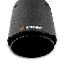 Cargar imagen en el visor de la galería, Mishimoto Carbon Fiber Muffler Tip 2.5in Inlet 3.5in Outlet Black