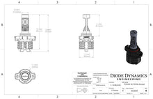 Load image into Gallery viewer, Diode Dynamics 5202/PSX24W Yellow SL2 LED Bulb (one)