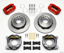 Cargar imagen en el visor de la galería, Wilwood Dynapro Low-Profile 11.00in P-Brake Kit - Red Impala 59-64 / Corvette 57-62