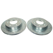 Cargar imagen en el visor de la galería, Power Stop 19-21 Mercedes-Benz Sprinter 2500 Rear Drilled &amp; Slotted Rotor (Pair)