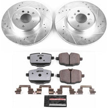 Cargar imagen en el visor de la galería, Power Stop 11-16 BMW 550i Rear Z26 Street Warrior Brake Kit