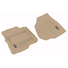 Cargar imagen en el visor de la galería, Rugged Ridge Floor Liner Front Tan 2011-2012 Ford F-250 / F-350 Regular / Extended