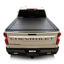 Cargar imagen en el visor de la galería, Westin 19-26 GM Silverado/Sierra 1500 5ft 8in Bed Manual Retractable Tonneau Cover - Black