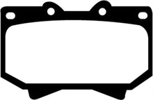 Cargar imagen en el visor de la galería, EBC 98-07 Lexus LX470 4.7 Ultimax2 Front Brake Pads