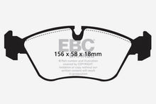 Cargar imagen en el visor de la galería, EBC 93-97 Volvo 850 2.3 Turbo Ultimax2 Front Brake Pads