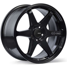 Cargar imagen en el visor de la galería, Enkei T6R 17x8 45mm Offset 5x100 Bolt Pattern 72.6 Bore Gloss Black Wheel