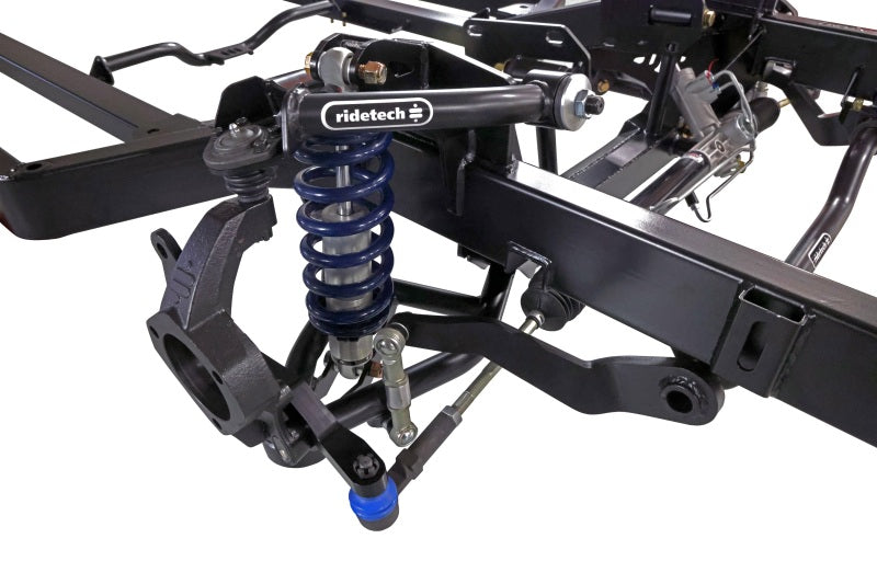 Ridetech 64-67 Chevrolet Chevelle w/ Hub Spindle & Narrowed Width (57.25in) Momentum Chassis