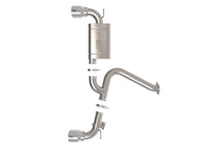 Cargar imagen en el visor de la galería, aFe 22-23 Hyundai Kona N L4 2.0L (t) Takeda 3in 304 SS Axle-Back Exhaust System w/ Polished Tips