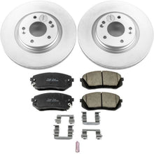 Cargar imagen en el visor de la galería, Power Stop 15-16 Hyundai Sonata Front Z17 Evolution Geomet Coated Brake Kit