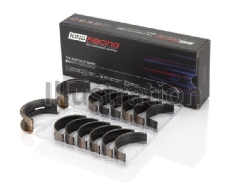 King Engine Bearings Subaru EZ30/EZ30D (Size 0.25 Oversized) Performance Main Bearing Set