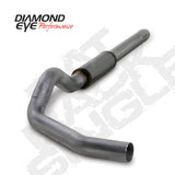 Diamond Eye KIT 5in Catback Single SS: 2004.5-2007.5 DODGE CUMMINS 600