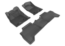 Cargar imagen en el visor de la galería, 3D MAXpider 05-11 Toyota Tacoma Double Cab Kagu Black Full Set