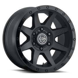ICON Rebound 20x9 / 5x150 / 16mm / 5.625in BS Double Black Wheel
