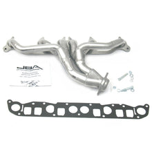 Cargar imagen en el visor de la galería, JBA 91-99 Jeep 4.0L 1-1/2in Primary Silver Ctd Cat4Ward Header