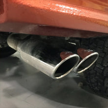 Cargar imagen en el visor de la galería, Ford Racing 2019 Ranger 2.3L Ecoboost Side Exit Cat-Back Exhaust System w/ Dual Chrome Tips