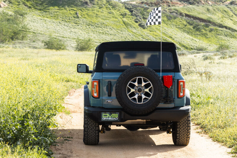 DV8 Offroad 2021-2025 Ford Bronco Tailgate Reinforcement Molle Panel