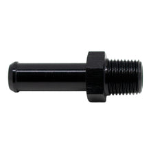 Cargar imagen en el visor de la galería, DeatschWerks 1/8in NPT Male Thread 5/16in Hose Barb - Anodized Matte Black