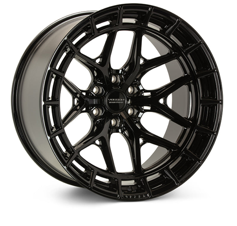 Vossen HFX-1 22x10 / 5x127 / ET-18 / Super Deep / 71.5 CB - Gloss Black Wheel