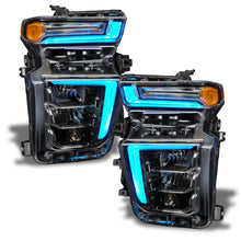 Cargar imagen en el visor de la galería, Oracle 20-21 Chevy Silv HD 2500/3500 RGB+W Headlight DRL Kit - w/ BC1 Controller
