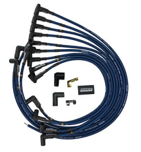 Cargar imagen en el visor de la galería, Moroso Chevrolet Small Block Ignition Wire Set - Ultra 40 - Unsleeved - HEI - Under Header - Blue