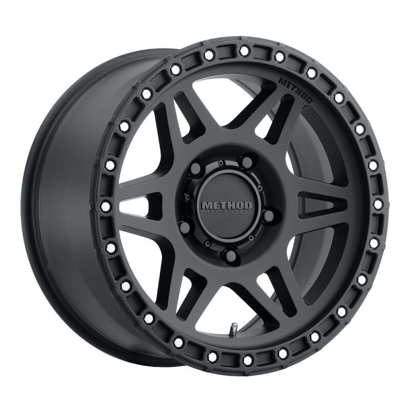 Method MR312 17x8.5 0mm Offset 6x5.5 106.25mm CB Double Black Wheel