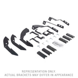 Go Rhino 15-19 Chevrolet Silverado 2500HD/3500HD Brackets for RB Running Boards
