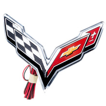 Cargar imagen en el visor de la galería, Oracle Corvette C7 Rear Illuminated Emblem - Red