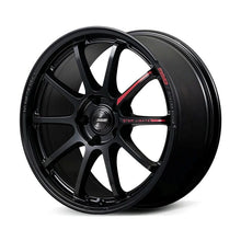 Load image into Gallery viewer, Gram Lights 57NR LIMITED II 18x9.5 +38 5-100 Semigloss Black Wheel w/ Black Cap/Stickers/Air Valve