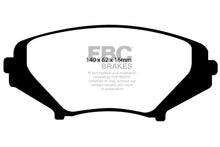 Cargar imagen en el visor de la galería, EBC 03-12 Mazda RX8 1.3 Rotary (Standard Suspension) Greenstuff Front Brake Pads