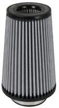 Cargar imagen en el visor de la galería, aFe MagnumFLOW Pro DRY S Universal Air Filter 3.5in F / 6in B / 4.5in T (Inv) / 9in H