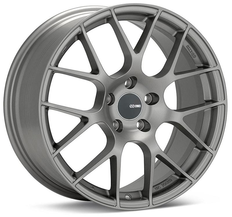 Enkei Raijin 19x8 5x114.3 45mm Offset 72.6mm Bore Gunmetal Wheel (MOQ 40)