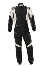 Load image into Gallery viewer, OMP FIRST EVO ELLE OVERALL my2025 FIA 8856-2018/SFI NAVY BLUE / TIFFANY SZ 46