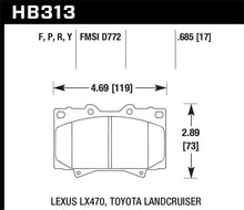 Cargar imagen en el visor de la galería, Hawk Super Duty Street Brake Pads