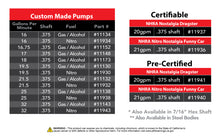 Cargar imagen en el visor de la galería, Aeromotive Spur Gear Fuel Pump - 3/8in Hex - .750 Gear - 16gpm