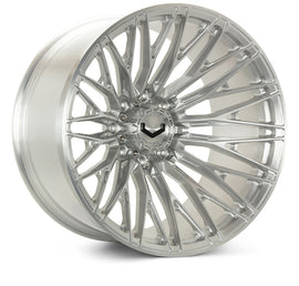 Vossen VFX-04 24x12 - 8x170 - ET44 - Ultra Deep - 125.1 - Brushed Gloss Clear Wheel