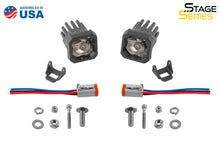 Cargar imagen en el visor de la galería, Diode Dynamics Stage Series C1 LED Pod Pro - White Wide Standard RBL (Pair)