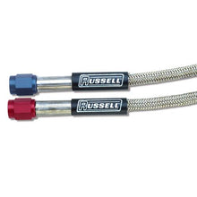 Load image into Gallery viewer, Russell Performance -3 AN x 1/8in NPT 12in Pre-Made Nitrous and Fuel Line