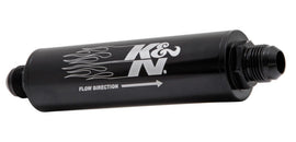 K&N 2in OD x 9in L 10AN 74 Micron In-Line Fuel/Oil Filter