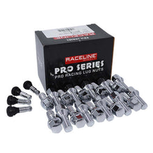 Cargar imagen en el visor de la galería, Raceline 14x1.25 1.1in Chrome Lug Bolts (Set of 20)
