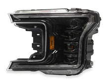 Cargar imagen en el visor de la galería, Raxiom 18-20 Ford F-150 CXR Series LED Headlights with Amber DRL- Black Housing- Clear Lens
